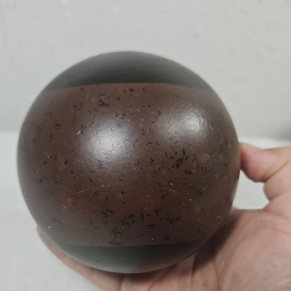 Family Faith Home Decorative 3 Spheres Set - Green, Brown, Tan